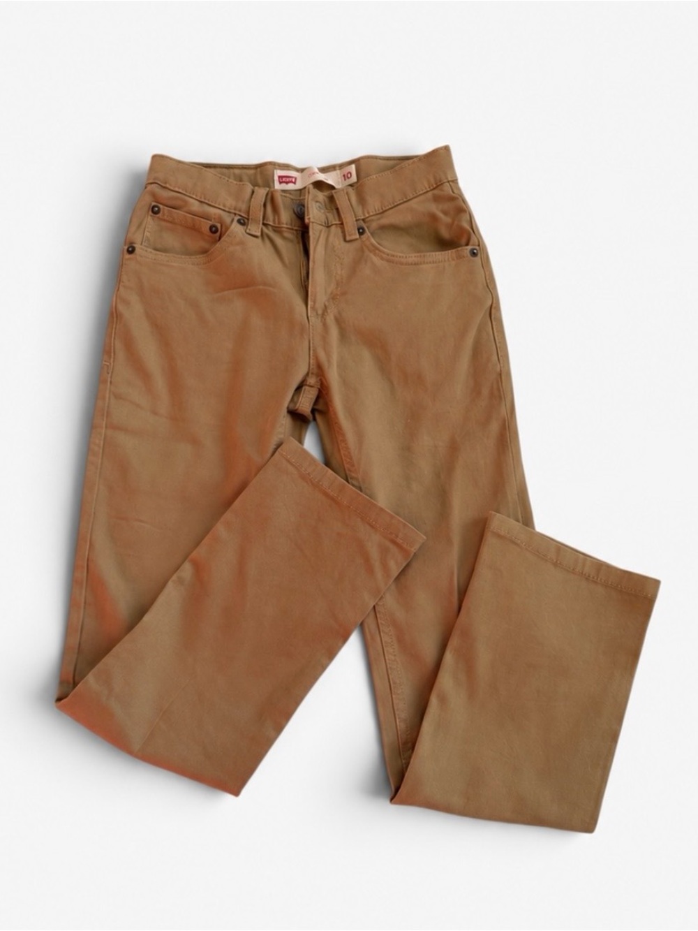 Levi’s 511 Slim Boys Size 10 Tan Khaki Pants